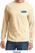 Mens Ford Shirt Ford Oval Pocket Print Long Sleeve Tee T-Shirt