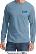 Mens Ford Shirt Ford Oval Pocket Print Long Sleeve Tee T-Shirt