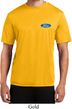Mens Ford Shirt Ford Oval Pocket Print Moisture Wicking Tee T-Shirt