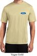 Mens Ford Shirt Ford Oval Pocket Print Moisture Wicking Tee T-Shirt