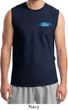 Mens Ford Shirt Ford Oval Pocket Print Muscle Tee T-Shirt