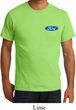Mens Ford Shirt Ford Oval Pocket Print Organic Tee T-Shirt