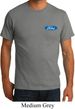 Mens Ford Shirt Ford Oval Pocket Print Organic Tee T-Shirt