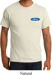 Mens Ford Shirt Ford Oval Pocket Print Organic Tee T-Shirt
