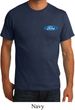 Mens Ford Shirt Ford Oval Pocket Print Organic Tee T-Shirt