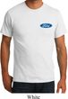 Mens Ford Shirt Ford Oval Pocket Print Organic Tee T-Shirt