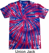 Mens Ford Shirt Ford Oval Pocket Print Patriotic Tie Dye Tee T-shirt
