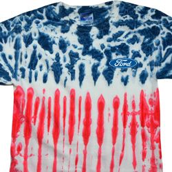 Mens Ford Shirt Ford Oval Pocket Print Patriotic Tie Dye Tee T-shirt Mens Ford Shirt Ford Oval Pocket Print Patriotic Tie Dye Tee T-shirt