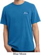 Mens Ford Shirt Ford Oval Pocket Print Pigment Dyed Tee T-Shirt