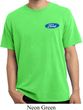 Mens Ford Shirt Ford Oval Pocket Print Pigment Dyed Tee T-Shirt