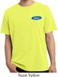 Mens Ford Shirt Ford Oval Pocket Print Pigment Dyed Tee T-Shirt