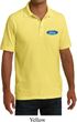 Mens Ford Shirt Ford Oval Pocket Print Pique Polo