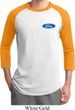 Mens Ford Shirt Ford Oval Pocket Print Raglan Tee T-Shirt