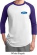 Mens Ford Shirt Ford Oval Pocket Print Raglan Tee T-Shirt