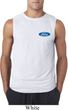 Mens Ford Shirt Ford Oval Pocket Print Sleeveless Tee T-Shirt