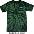 Mens Ford Shirt Ford Oval Pocket Print Spider Tie Dye Tee T-shirt