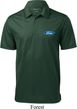 Mens Ford Shirt Ford Oval Pocket Print Textured Polo