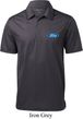 Mens Ford Shirt Ford Oval Pocket Print Textured Polo