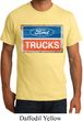 Mens Ford Shirt Ford Trucks Logo Organic Tee T-Shirt
