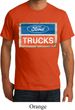 Mens Ford Shirt Ford Trucks Logo Organic Tee T-Shirt