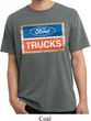 Mens Ford Shirt Ford Trucks Logo Pigment Dyed Tee T-Shirt