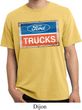 Mens Ford Shirt Ford Trucks Logo Pigment Dyed Tee T-Shirt