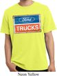 Mens Ford Shirt Ford Trucks Logo Pigment Dyed Tee T-Shirt