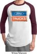 Mens Ford Shirt Ford Trucks Logo Raglan Tee T-Shirt