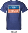 Mens Ford Shirt Ford Trucks Logo Tall Tee T-Shirt