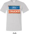 Mens Ford Shirt Ford Trucks Logo Tall Tee T-Shirt