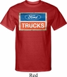 Mens Ford Shirt Ford Trucks Logo Tall Tee T-Shirt