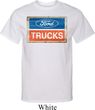 Mens Ford Shirt Ford Trucks Logo Tall Tee T-Shirt