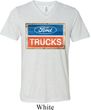 Mens Ford Shirt Ford Trucks Logo Tri Blend V-neck Tee T-Shirt