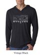Mens Ford Shirt Honeycomb Grille Lightweight Hoodie Tee T-Shirt