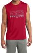 Mens Ford Shirt Honeycomb Grille Sleeveless Moisture Wicking Tee