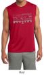 Mens Ford Shirt Honeycomb Grille Sleeveless Moisture Wicking Tee