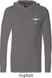 Mens Ford Shirt Legend Lives Crest Pocket Print Lightweight Hoodie Tee