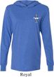 Mens Ford Shirt Legend Lives Crest Pocket Print Lightweight Hoodie Tee