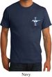 Mens Ford Shirt Legend Lives Crest Pocket Print Organic Tee T-Shirt