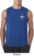 Mens Ford Shirt Legend Lives Crest Pocket Print Sleeveless Tee T-Shirt