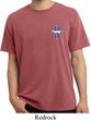 Mens Ford Shirt Legend Lives Pocket Print Pigment Dyed Tee T-Shirt