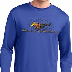 Mens Ford Shirt Make It My Mustang Dry Wicking Long Sleeve Shirt Mens Ford Shirt Make It My Mustang Dry Wicking Long Sleeve Shirt