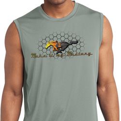 Mens Ford Shirt Make It My Mustang Sleeveless Moisture Wicking Shirt Mens Ford Shirt Make It My Mustang Sleeveless Moisture Wicking Shirt