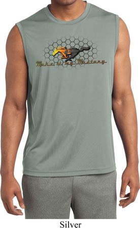Mens Ford Shirt Make It My Mustang Sleeveless Moisture Wicking Shirt
