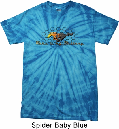 Mens Ford Shirt Make It My Mustang Spider Tie Dye Shirt