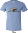 Mens Ford Shirt Make It My Mustang Tri Blend V-neck Shirt