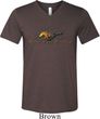 Mens Ford Shirt Make It My Mustang Tri Blend V-neck Shirt