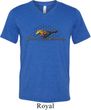 Mens Ford Shirt Make It My Mustang Tri Blend V-neck Shirt
