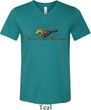 Mens Ford Shirt Make It My Mustang Tri Blend V-neck Shirt