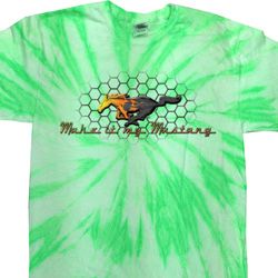 Mens Ford Shirt Make It My Mustang Twist Tie Dye Shirt Mens Ford Shirt Make It My Mustang Twist Tie Dye Shirt